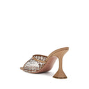 Amina Muaddi Lupita Crystal Sandals