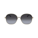 Salvatore Ferragamo Gold Metal Sunglasses
