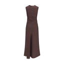 Loulou De Saison Silk midi Dress