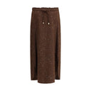 Fabiana Filippi Cotton and wool midi Skirt
