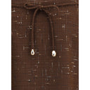 Fabiana Filippi Cotton and wool midi Skirt