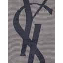Saint Laurent Cassandre striped Stole