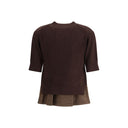 Sacai Denim detail Sweater