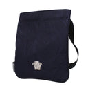 Versace Blue Fabric Crossbody Bags