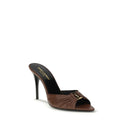 Saint Laurent Babylon Mule Sandals