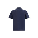 Saint Laurent Cassandre cotton polo Shirt