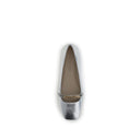 PINKO Metallic Ballerinas