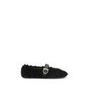 Ferragamo Gancini-embellished Ballerinas