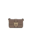 PINKO Love leather Shoulder Bag