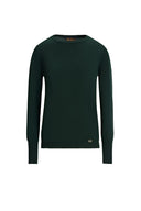 MOSSA E PULLOVER VERDE BOTTIGLIA2050