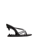 MORSO THONG SANDALS BLACK