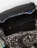 Dolce & Gabbana Multicolor Maiolica Print Nylon Backpack Bag