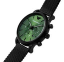 Armani Black Metal Watch