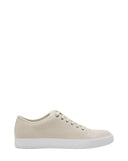 lanvin Dbb1 leather and suede sneakers