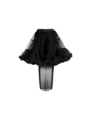 ATELIER HEKAYAT  BLACK TUTU SKIRT, COLOR BLACK