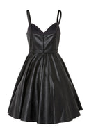 ANOUKI DRESS VEGAN LEATHER BABY DOLL