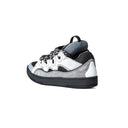 LANVIN CURB SNEAKERS WHITE ANTHRACITE