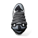 LANVIN CURB SNEAKERS WHITE ANTHRACITE