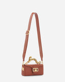 Nano pencil cat leather bag