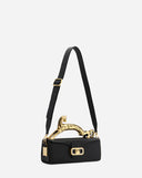 Pencil cat bag in box calf