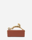 Medium leather pencil cat bag