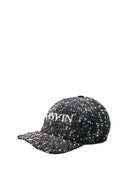 TWEED BASEBALL CAP BLACK ABSYNTHE