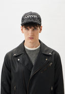 TWEED BASEBALL CAP BLACK ABSYNTHE