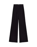 PLEATED PANTS BLACK