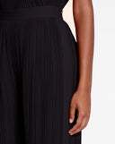PLEATED PANTS BLACK