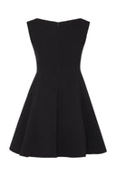 DALOOD NANA MINI DRESS, COILOR BLACK