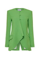 DALOOD BLAZER,COLOR GREEN