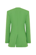 DALOOD BLAZER,COLOR GREEN