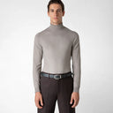REVERSIBLE BELT CACHEMIRE BLACK/NAVY BLUE