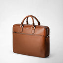 SLIM BRIEFCASE CACHEMIRE TOBACCO