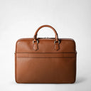 SLIM BRIEFCASE CACHEMIRE TOBACCO