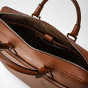 SLIM BRIEFCASE CACHEMIRE TOBACCO