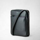 NORTH/SOUTH ENVELOPE IN CACHEMIRE LEATHER NAVY BLUE