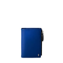 VERTICAL BILLFOLD W/ZIP POCKET CACHEMIRE WINTER BLUE