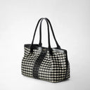 SMALL SECRET MOSAICO/ELAPHE BLACK/OFFWHITE