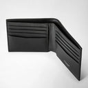 BILLFOLD 8CC IN MOSAICO ECLIPSE BLACK/MOSS GREEN