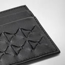 CARD CASE 4CC IN MOSAICO BLACK