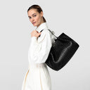 Small Secret Tote Bag in Rugiada leather