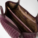 SMALL SECRET BAG MOSAICO DARK PLUM