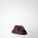 SECRET CLUTCH MOSAICO DARK PLUM