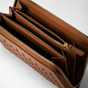 ZIPPED WALLET MOSAICO TAN
