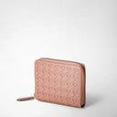 ZIP AROUND WALLET IN MOSAICO BLUSH