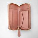 ZIP AROUND WALLET IN MOSAICO BLUSH