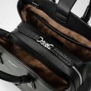 Small Luna handbag in Rugiada leather blends Milanese style