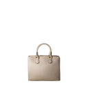 Small Luna handbag in Rugiada leather blends Milanese style