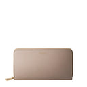 ZIP AROUND WALLET IN RUGIADA LEATHER SAHARA